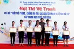 Quảng Ngãi tổ chức thi vẽ tranh Tuổi trẻ phòng chống ma túy và các tệ nạn xã hội
