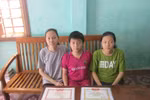 Ba chị em nhà nghèo vượt khó, học giỏi