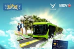 Dễ dàng mua vé buýt điện Thủ đô bằng thẻ BIDV NAPAS