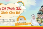 Mừng Tết thiếu nhi, HDBank tặng quà cho khách nhí