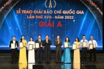 123 tác phẩm được vinh danh tại Lễ trao giải Báo chí quốc gia lần thứ XVII