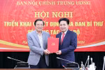 Ban Bí thư Trung ương Đảng bổ nhiệm nhân sự mới