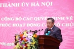 Hà Nội: Công bố quyết định về thành lập, kết thúc hoạt động các tổ chức Đảng