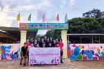 Học sinh TH School vẽ trang tường, làm thiện nguyện ở vùng khó khăn nhất Nghệ An