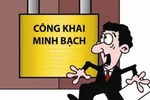 Ở hai đầu “Công khai danh sách”