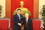 Tổng Bí thư Nguyễn Phú Trọng tiếp Tổng thống Mông Cổ