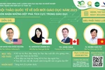 Hội thảo quốc tế về đổi mới giáo dục: Đón nhận những đột phá tích cực