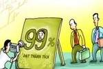 Thỏa hiệp là mảnh đất màu mỡ nuôi dưỡng bệnh thành tích