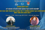Khóa đào tạo kỹ năng về đổi mới sáng tạo khởi nghiệp cho sinh viên EPU