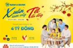Cơ hội nhận lộc xuân lên đến 4 tỷ đồng khi giao dịch tại Nam A Bank