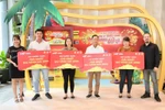 Dễ dàng trúng tiền tỷ với Trà Dr Thanh, Trà Xanh Không Độ, Nước tăng lực Number1