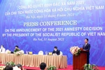 Họp báo công bố Quyết định đặc xá năm 2021 của Chủ tịch nước