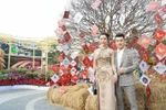 Ưng Hoàng Phúc – Kim Cương rạng rỡ ở Hội Hoa Xuân 2022 tại Novaland Gallerry