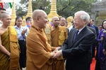 Tổng Bí thư, Chủ tịch nước thăm hai Đại tăng thống Campuchia