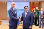 Thủ tướng Phạm Minh Chính tiếp Đoàn các nhà khoa học Nga