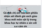 Nhận xét sách giáo khoa không công nhưng đòi trách nhiệm, giáo viên phải làm sao