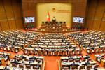 Biểu quyết thông qua Luật sửa đổi, bổ sung một số điều của Luật Tổ chức Quốc hội