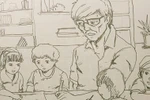 Thầy Hiệu trưởng dọn vệ sinh, làm ngoài giờ