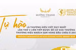 Mường Thanh tiếp tục lọt đề cử "Thương hiệu khách sạn hàng đầu châu Á 2019"