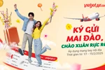 Mang sắc xuân đến muôn nơi, Vietjet vận chuyện mai, đào Tết 2025