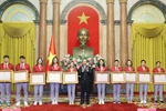 Chủ tịch nước biểu dương các "gương mặt vàng" của Thể thao Việt Nam