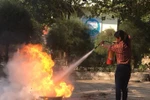 Bình Thuận tập huấn phòng cháy chữa cháy cho cán bộ, giáo viên và học sinh