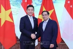 Thủ tướng Phạm Minh Chính tiếp Chủ tịch Quốc hội Singapore Tan Chuan-Jin