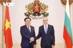 Chủ tịch Quốc hội Vương Đình Huệ hội kiến Thủ tướng Bulgaria Nikolai Denkov