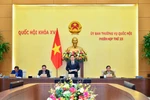 Khai mạc phiên họp thứ 23 của Ủy ban Thường vụ Quốc hội