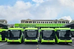 Chính thức có xe buýt điện VinBus kết nối nội đô Hà Nội tới sân bay Nội Bài