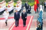 Chủ tịch nước Tô Lâm chủ trì lễ đón chính thức Tổng thống LB Nga Vladimir Putin