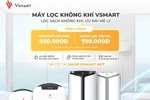 VinSmart mở bán máy lọc không khí và giải pháp nhà thông minh trên Vsmart Online