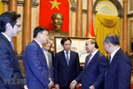 Chủ tịch nước gặp mặt Bộ Ngoại giao nhân dịp kỷ niệm thành lập ngành