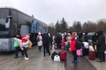 Gần 300 người Việt Nam sơ tán từ Ukraine lên đường về nước