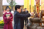 Chủ tịch nước chủ trì Lễ dâng hương khai Xuân tại Hoàng thành Thăng Long