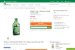 Cẩn trọng với quảng cáo Dầu gan cá tuyết hương chanh của nhà thuốc Phương Chính