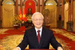 Tổng Bí thư, Chủ tịch nước Nguyễn Phú Trọng chúc Tết đồng bào cả nước