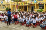 Trường tiểu học vùng biên duy trì tỉ lệ 100% học sinh tham gia bảo hiểm y tế