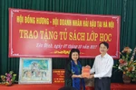 Sao Thái Dương khơi dậy tinh thần ham học cùng chương trình “Tủ sách lớp học”