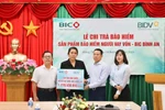 BIC trao gần 1,3 tỷ đồng bảo hiểm cho khách hàng vay vốn tại BIDV Sa Đéc