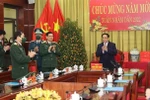 Thủ tướng Phạm Minh Chính chúc Tết Quân chủng Phòng không-Không quân