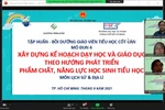 Dạy trực tuyến 2 năm rồi mới được tập huấn online, trải nghiệm tuyệt vời, thú vị