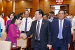 Hình ảnh Chủ tịch Quốc hội dự khai mạc Kỳ họp thứ 4, HĐND tỉnh Phú Thọ
