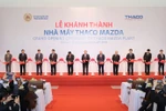 Thaco khánh thành đưa vào hoạt động nhà máy sản xuất xe du lịch Thaco Mazda