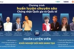 Chương trình huấn luyện chuyên sâu về Khởi nghiệp đổi mới sáng tạo