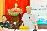 Tổng Bí thư Nguyễn Phú Trọng tiếp xúc cử tri thành phố Hà Nội