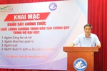 Khai mạc khảo sát chính thức đánh giá 4 chương trình ĐT của Trường ĐH Khoa học