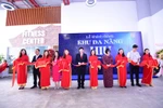 Ra mắt Trung tâm đa năng, HIU khuyến khích sinh viên tập thể thao và giải trí