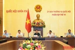 Khai mạc phiên họp thứ 15 Ủy ban Thường vụ Quốc hội