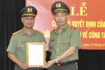 Thiếu tướng Đỗ Văn Hoành tiếp quản vị trí của tướng Trần Văn Vệ